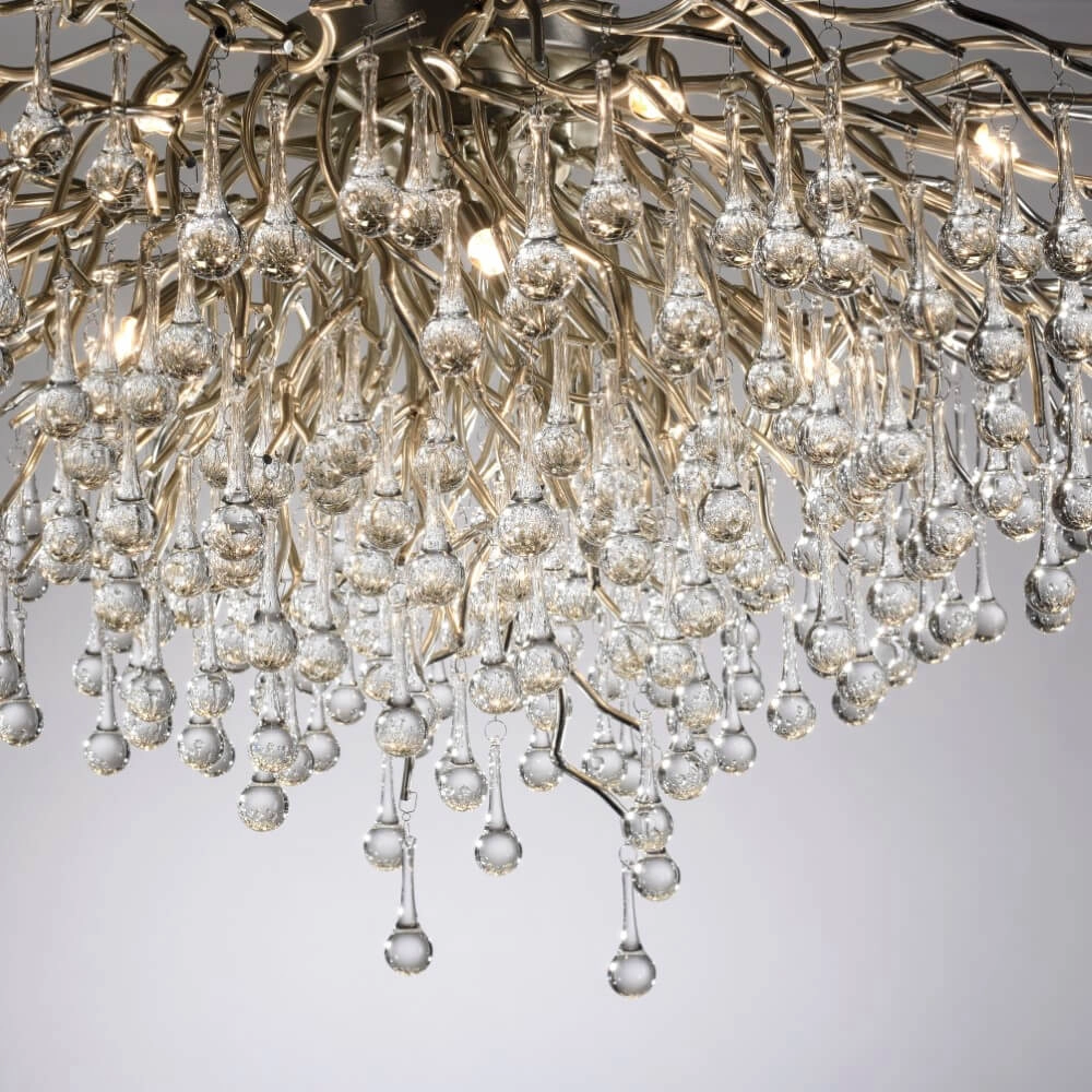 Kronleuchter Icicle Metall 100cm Paul Neuhaus 4012248352113