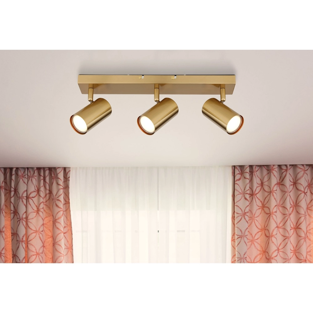 Deckenlampe 3-Leuchten Robby Gold Globo 9007371458073