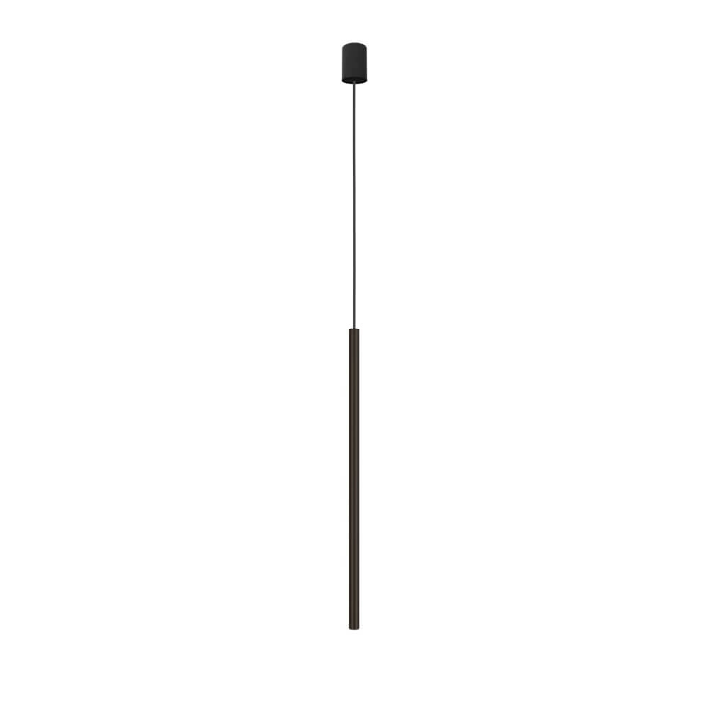 Schlanke Hängelampe Laser L 2,5 cm schwarz