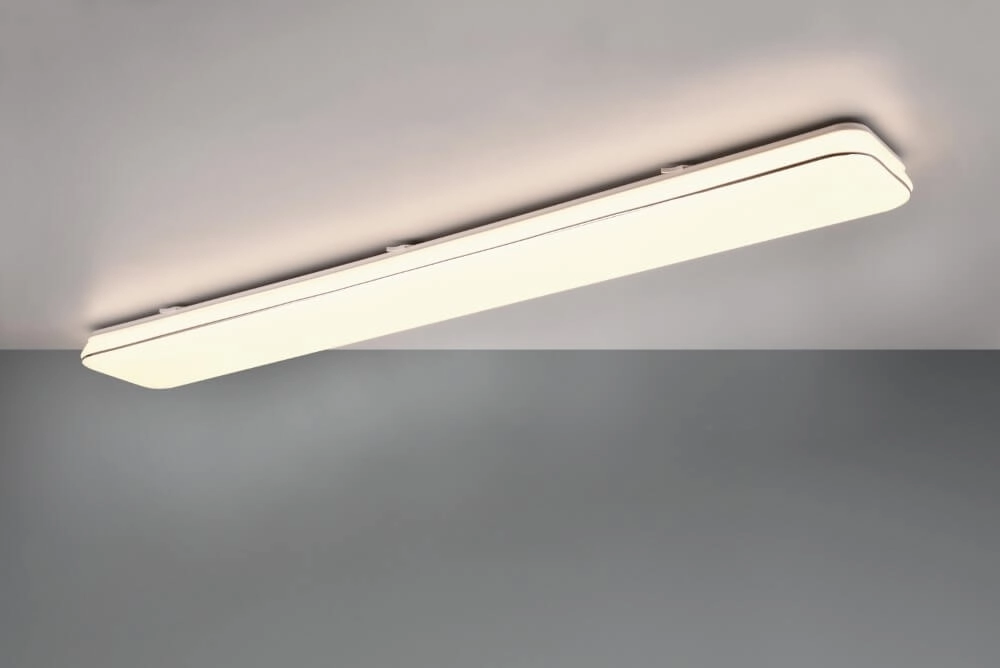 Weiße Deckenleuchte Blanca Rechteck 3000K - M Trio 4017807575194