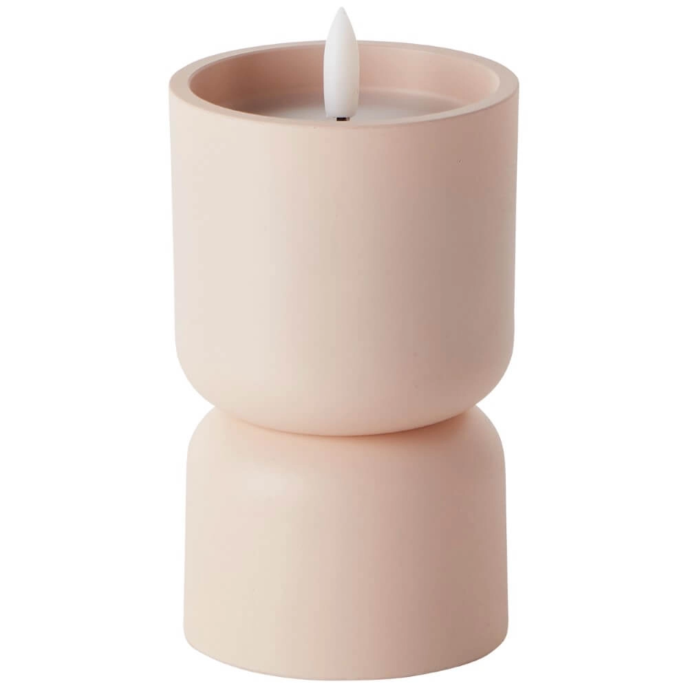 Kerzenlampe Lovere creme 15cm Brilliant 4004353435454