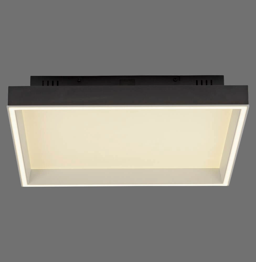 Schwarze Deckenleuchte Q-Magong Quadrat Paul Neuhaus 4012248384602