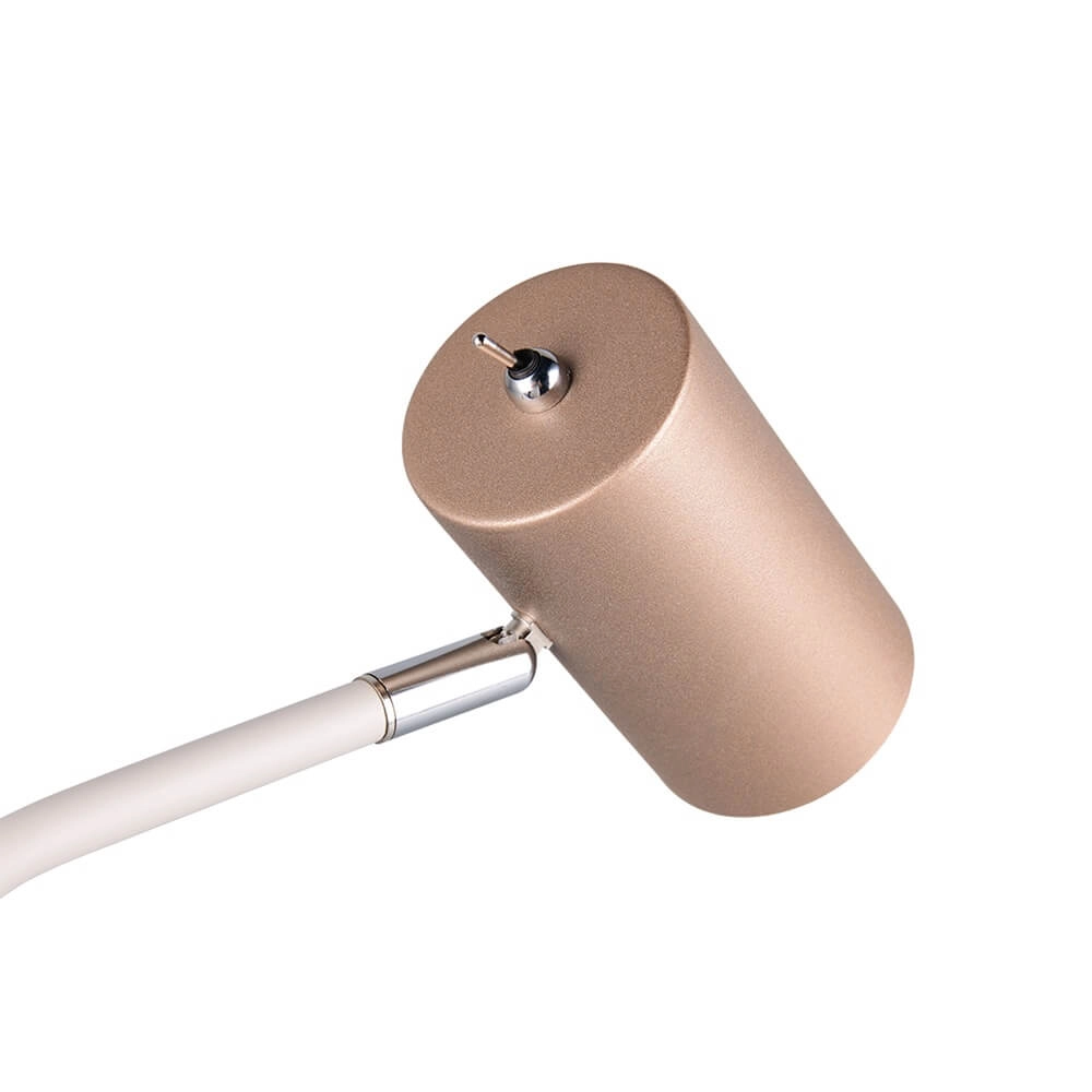 Design-Tischleuchte Marley kaffeebraun Trio 4017807634013