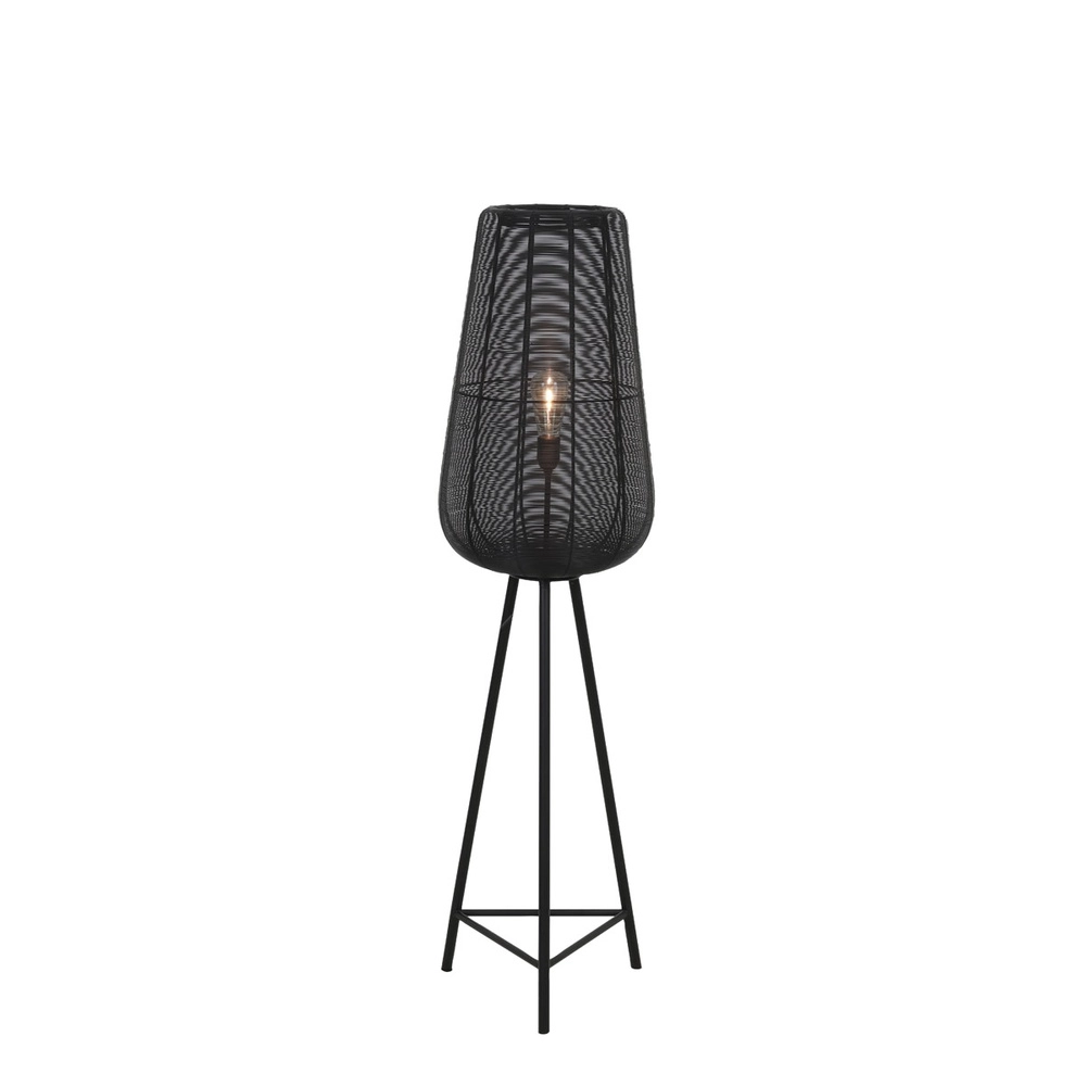 Stativ-Bodenlampe Adeta Schwarz Light & Living 8717807601287