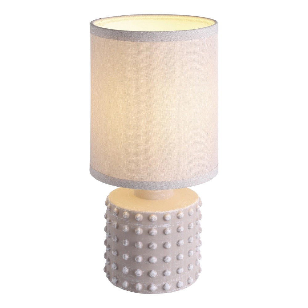 Tischlampe Romanoro Sandbraun