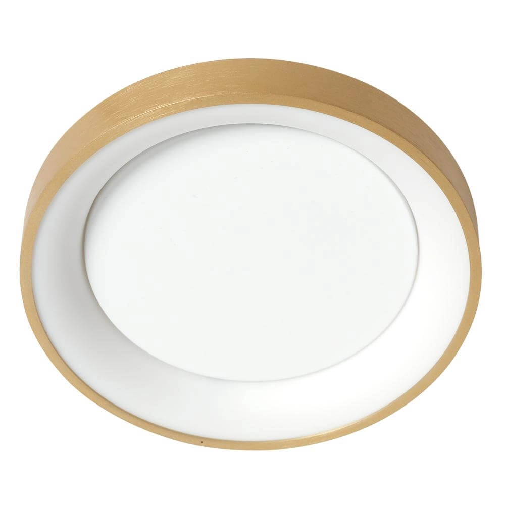 Deckenlampe Ringlede Design gold Ø 38cm Steinhauer 8712746171945