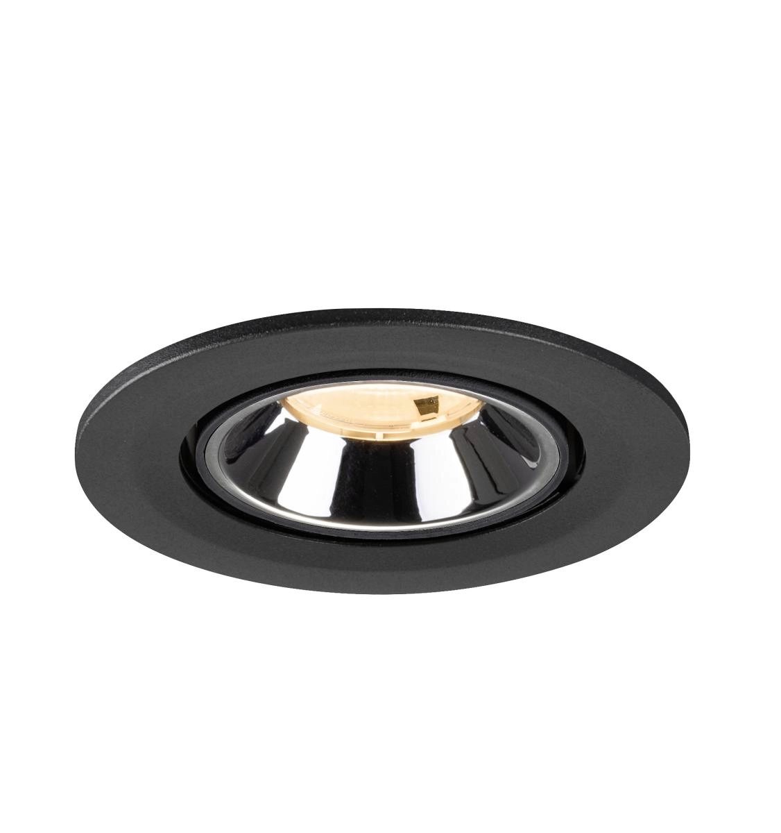 Einbau-Strahler Numinos Gimble S Schwarz/Chrom 2700K - 20gr SLV 4024163313735