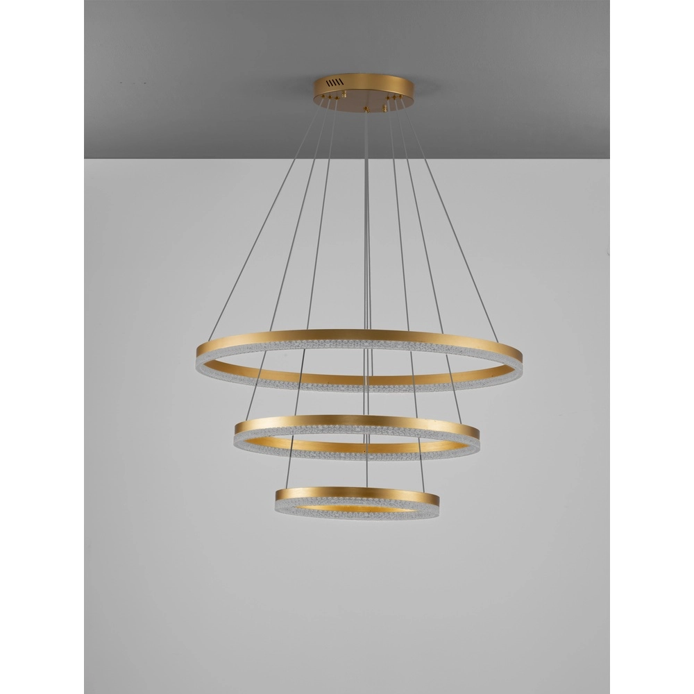 Pendelleuchte Adria gold Ø 80cm Lyora 5212017443830