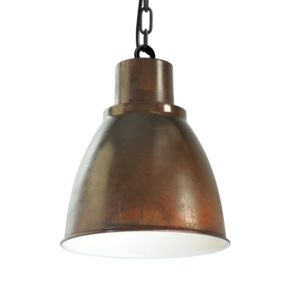 Esszimmerlampe Industria 3x27 3 Lichtschwarz mit braun Masterlight 8718121230313