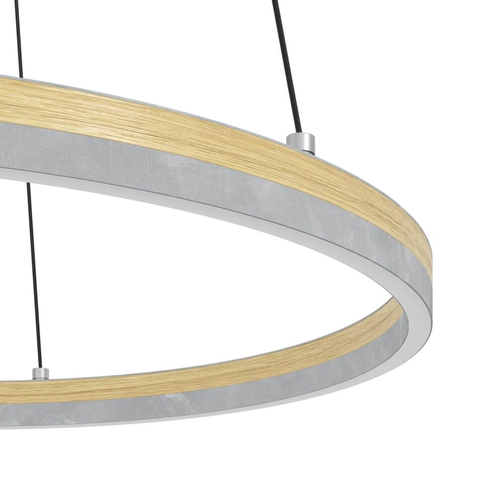 Ländliche LED-Hängelampe Cadinaro Ø 60cm Stars of Light 9002759398965