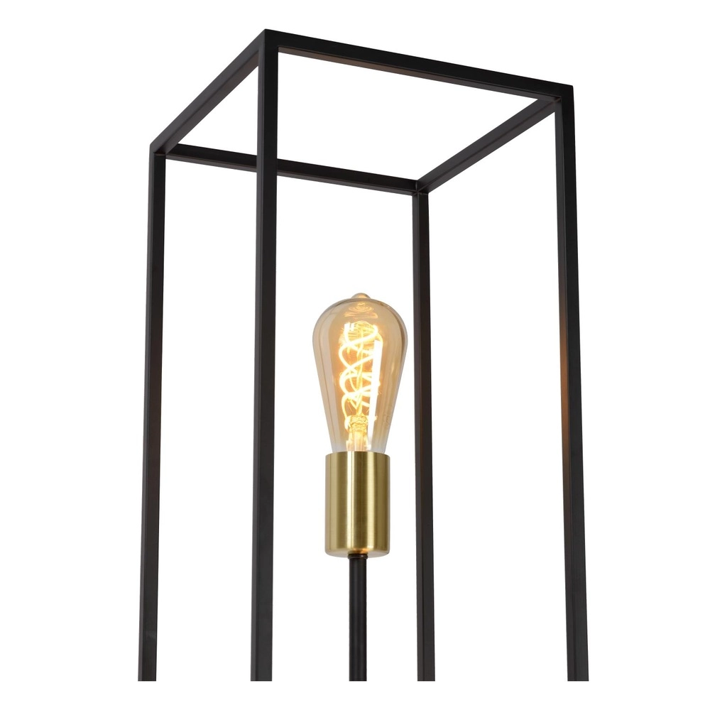 Stehlampe Ruben Schwarz Lucide 5411212000200