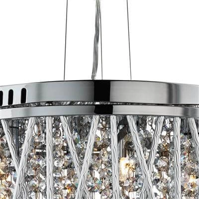 Hängelampe Elise Ø 30cm Searchlight 5053423039343