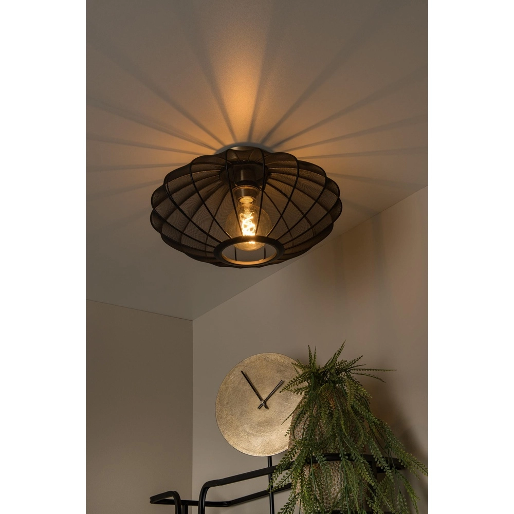 Deckenlampe Corina schwarz Ø 40 cm Lucide 5411212031983