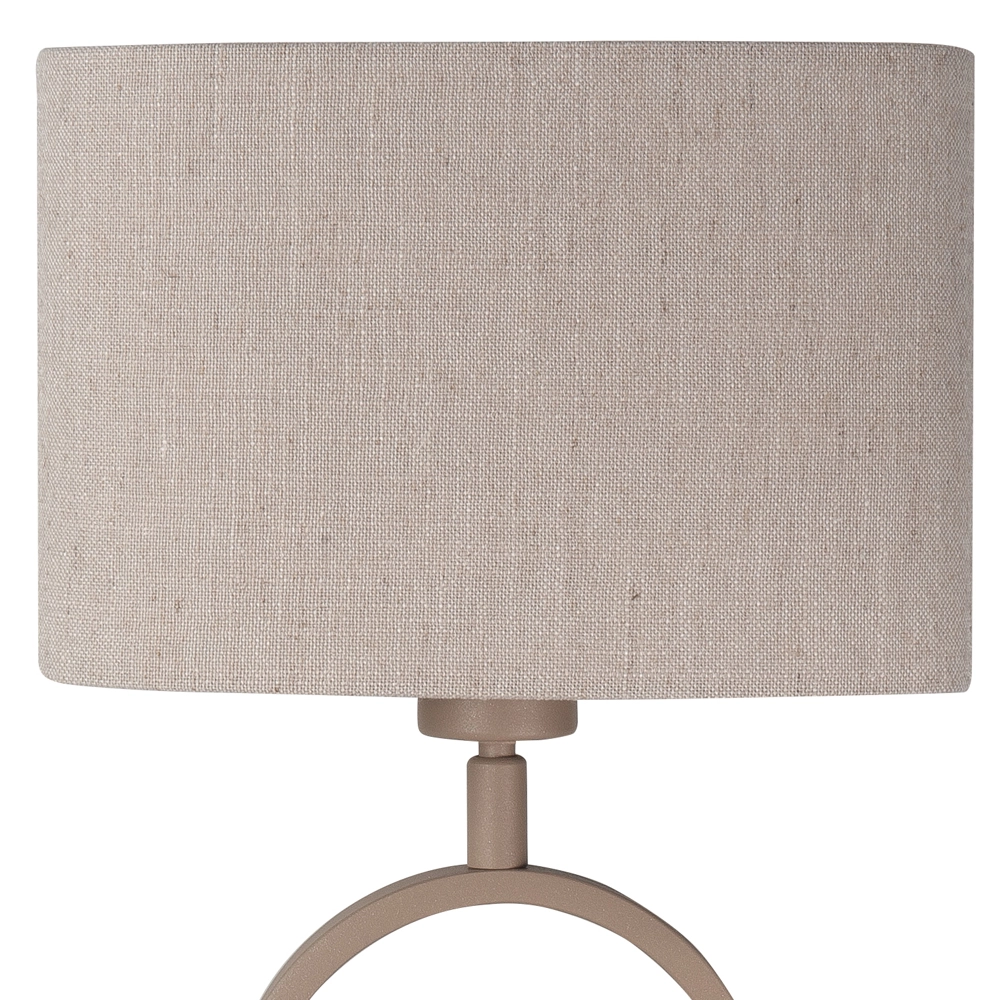 Tischlampe Siena sandbraun Highlight 8718379050558