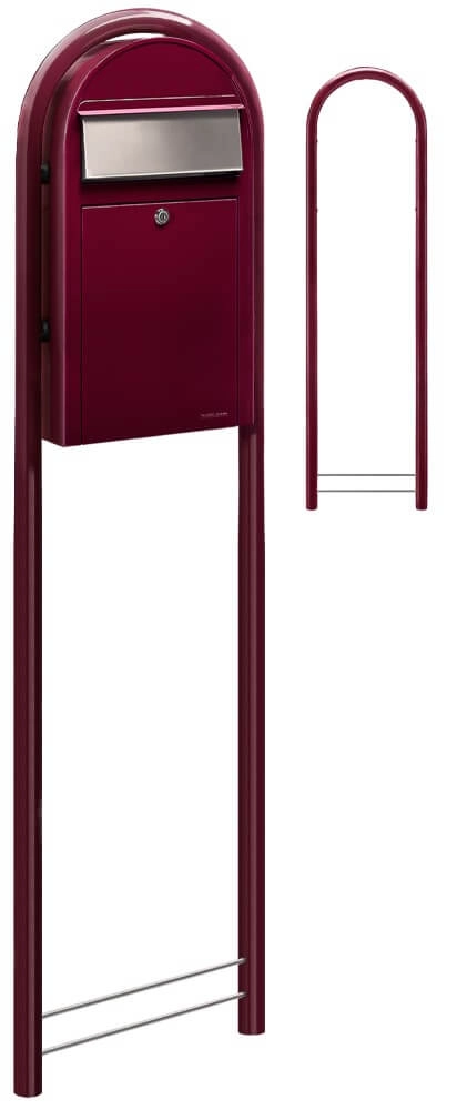 Briefkasten Grande S 3005 i Burgund Bobi 6417237037237