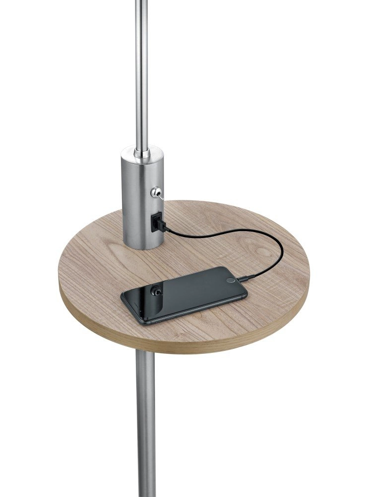 Leselampe Claas Table Metallic-Grau Trio 4017807423211