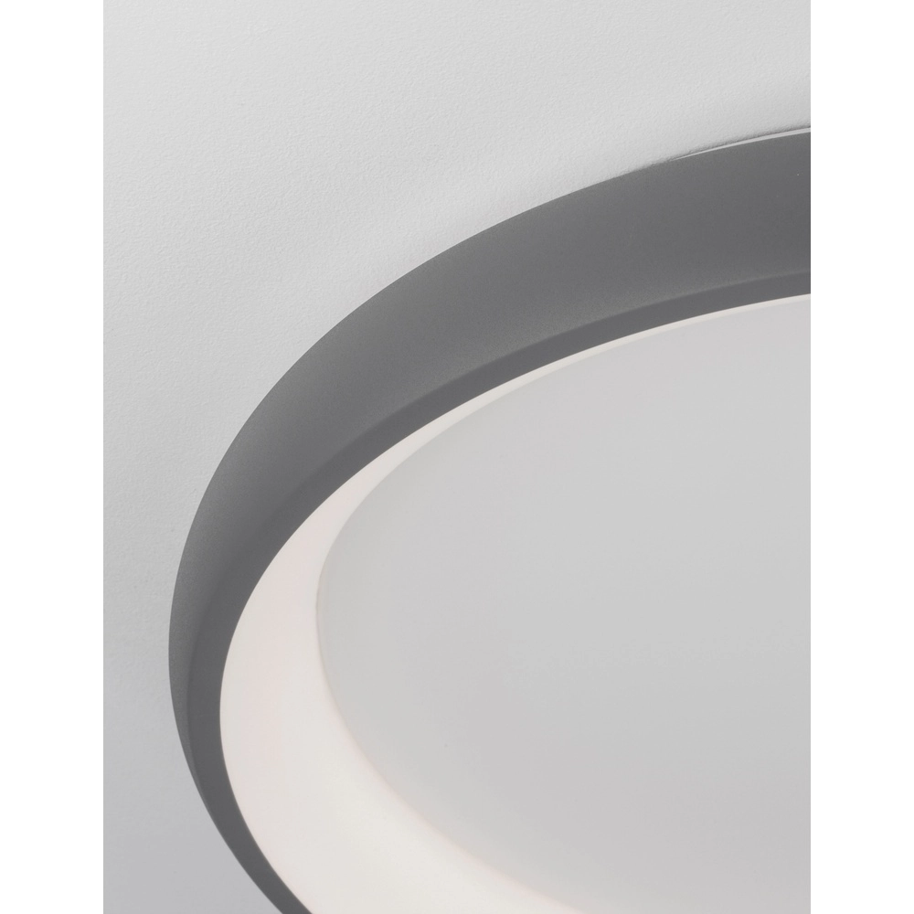Deckenlampe Albi grau Ø 61cm Lyora 5212017419569