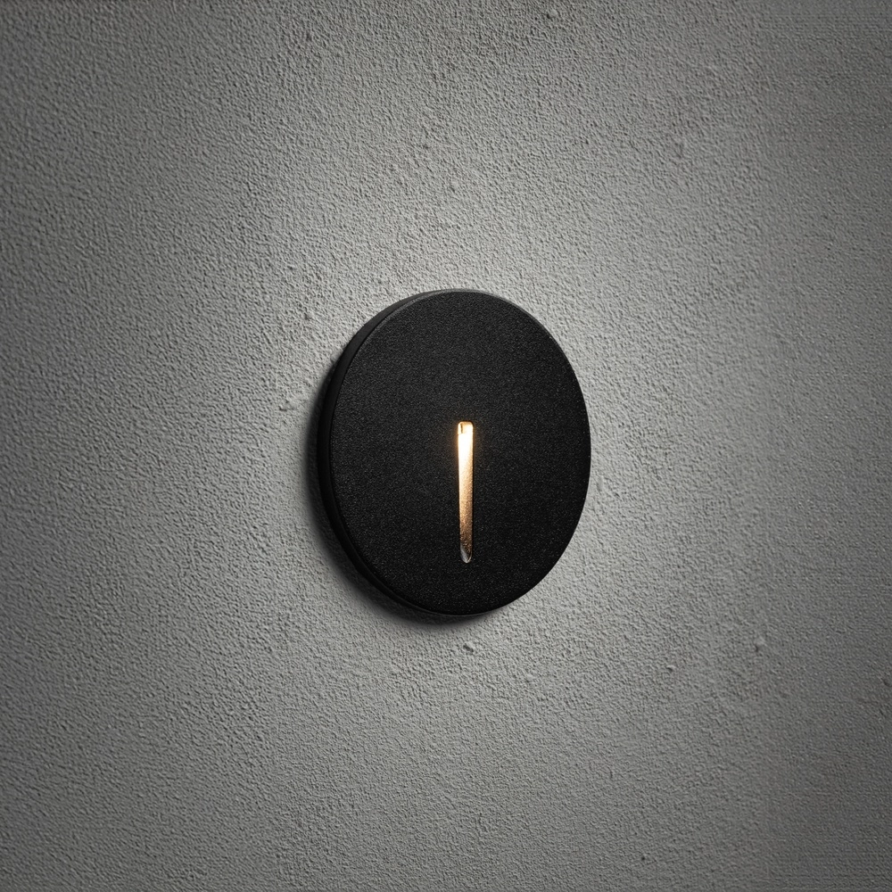 Einbaulicht Abby Led schwarz, schmal Ø 7 cm Lyora 5903139115285
