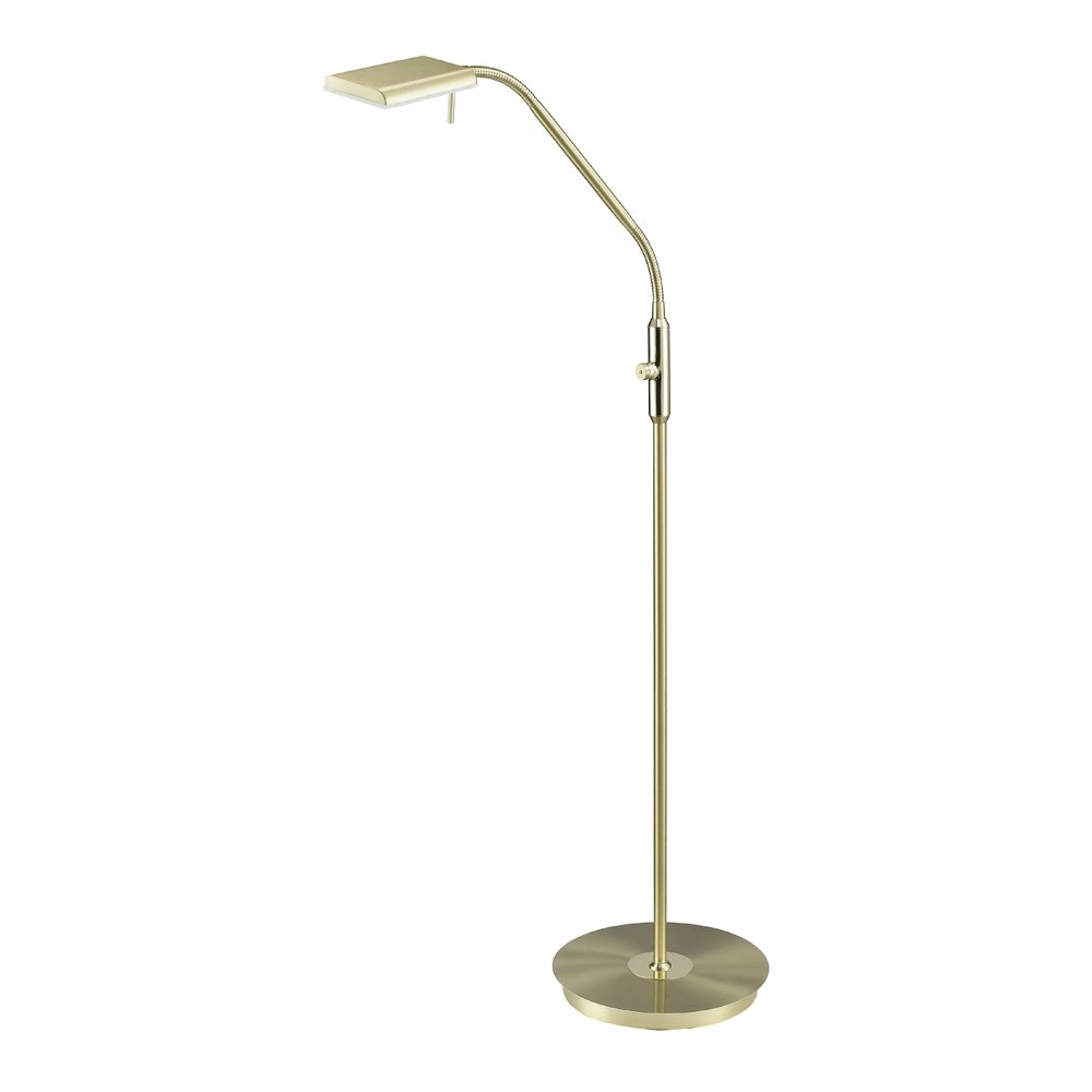 LED-Leselampe Bergamo Messingmatte Trio 4017807367607