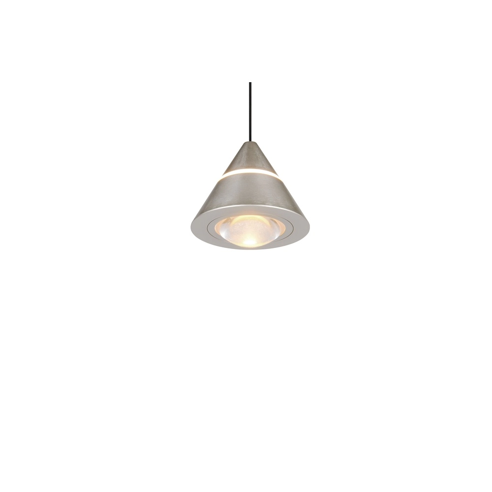 Design-Pendelleuchte Romeo Einfaches Nickel Trio 4017807667745