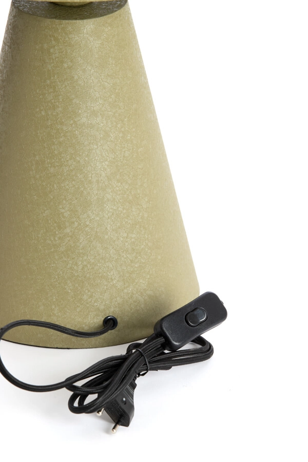 Design-Tischleuchte Surrina grün Ø 26cm Light & Living 8717807741006