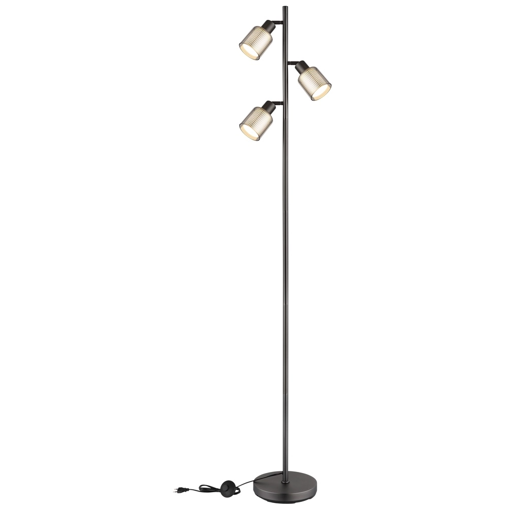 Design-Stehlampe Villegas 3-Leicht-Schießmetall Globo 9007371569953