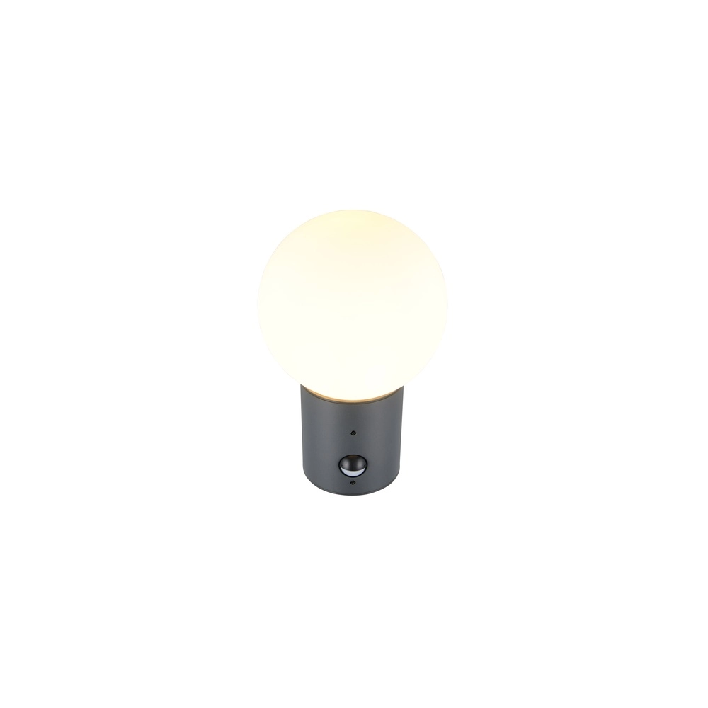 Kugelwandlampe Mures Anthrazit mit Sensor Trio 4017807687200