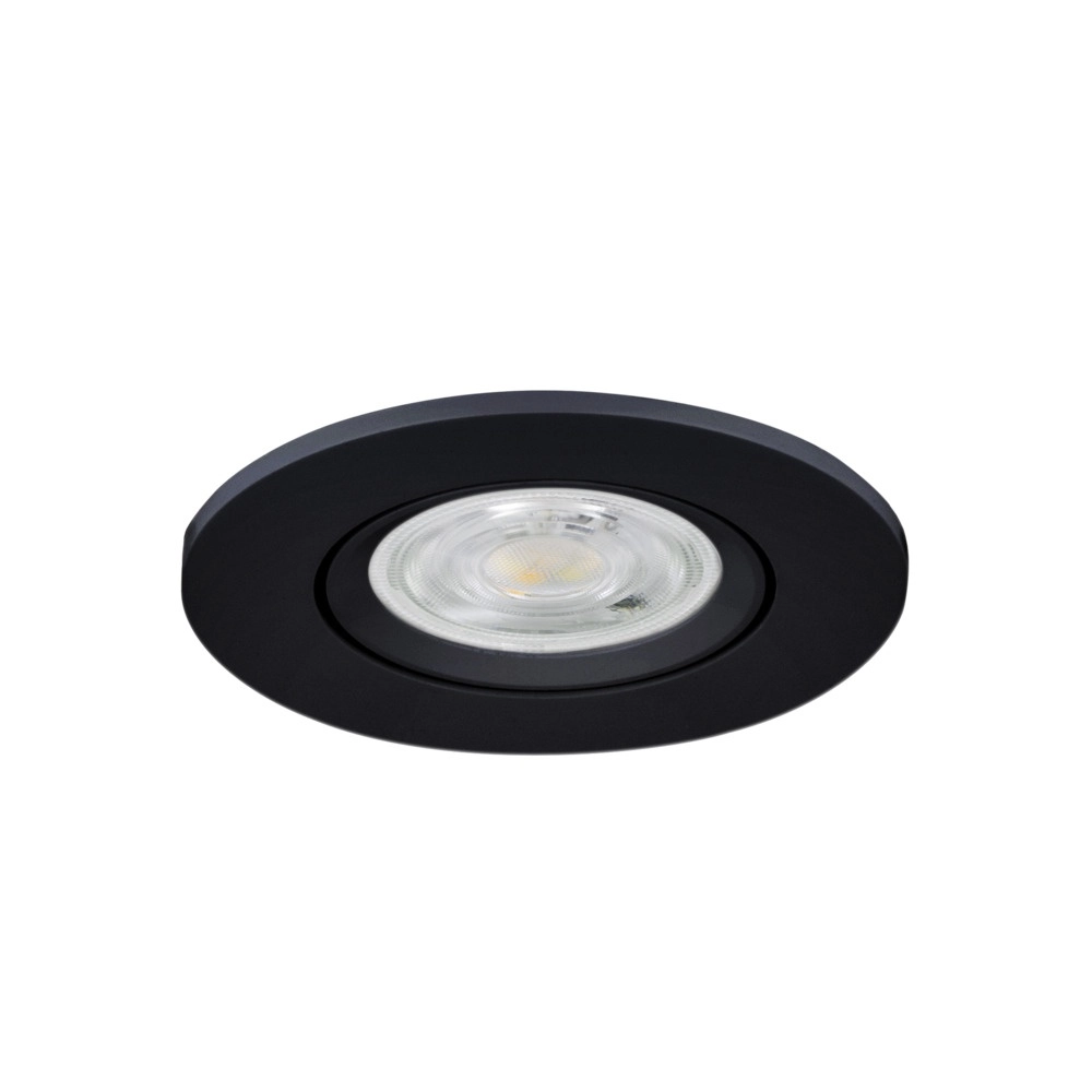 Einbaustrahler Barranco schwarz Ø 8,4cm IP44 - 4000K Eglo 9008606359288