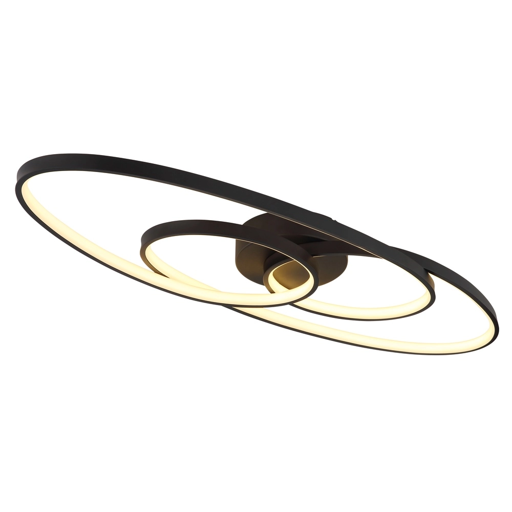 Design-Deckenlampe Spira Schwarz