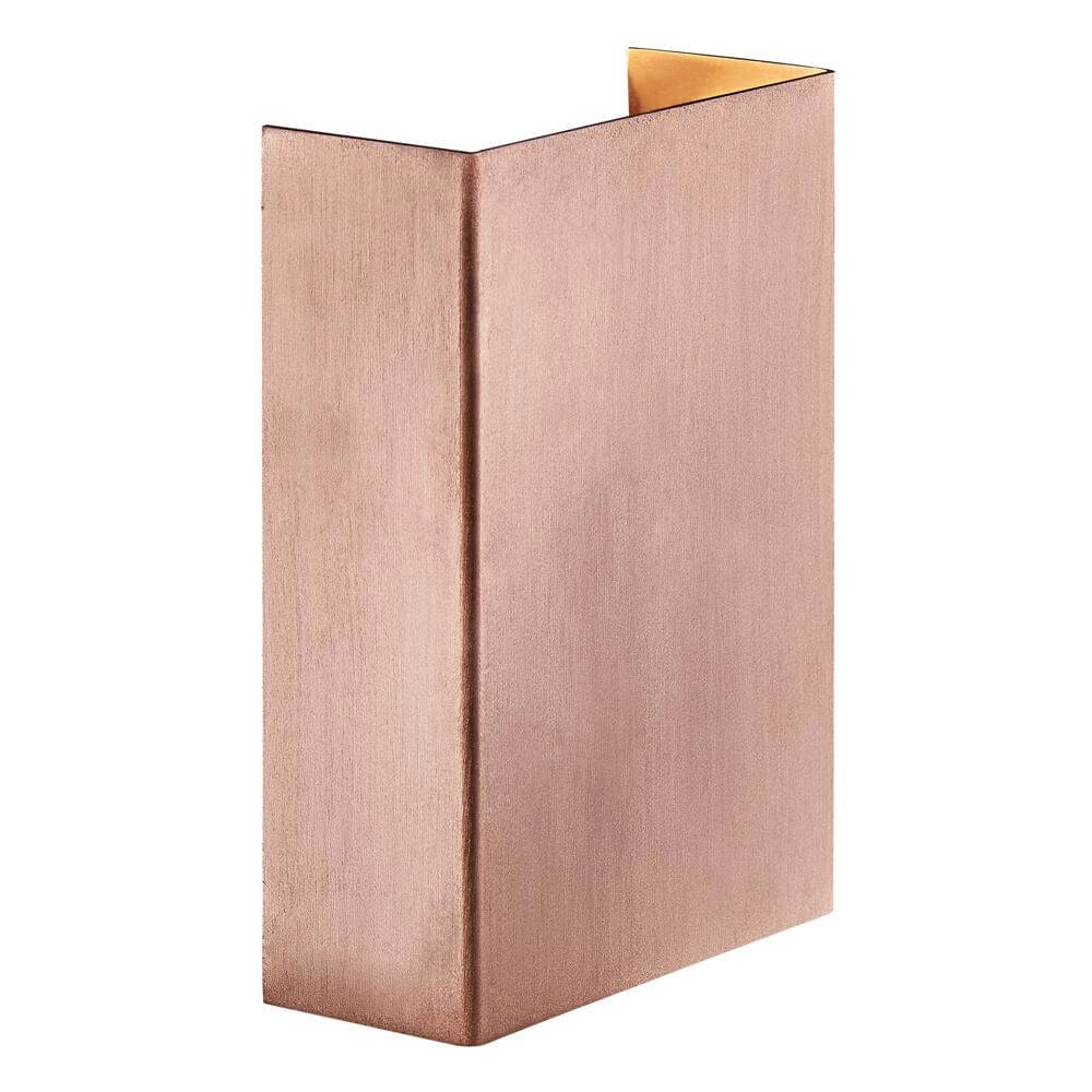 Wandleuchte kupfer Fold Schlankes Design