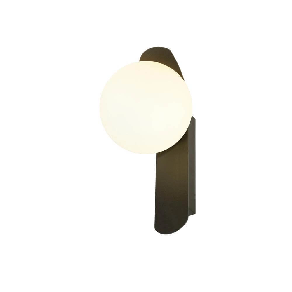 Schwarze Wandleuchte Sun Kugel SLV 4024163292825