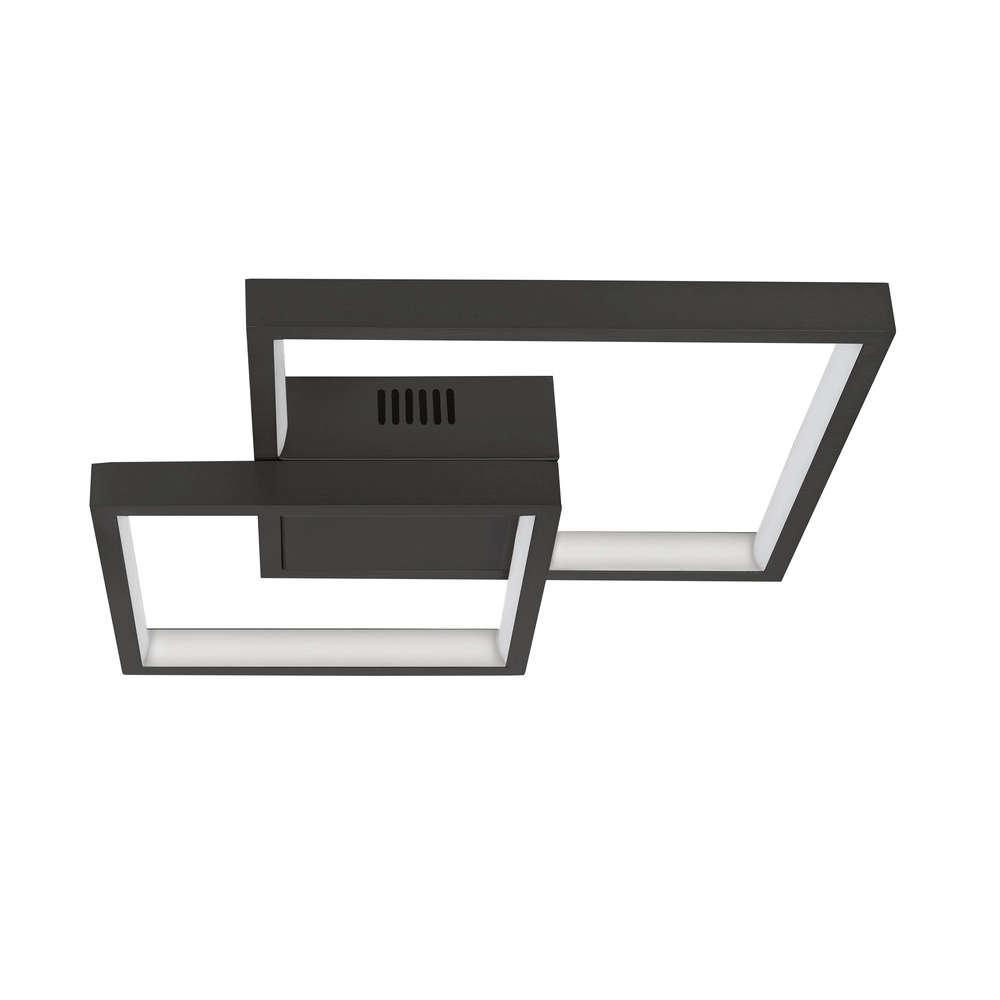 Design-Deckenleuchte Piazza schwarz 32 x 32cm