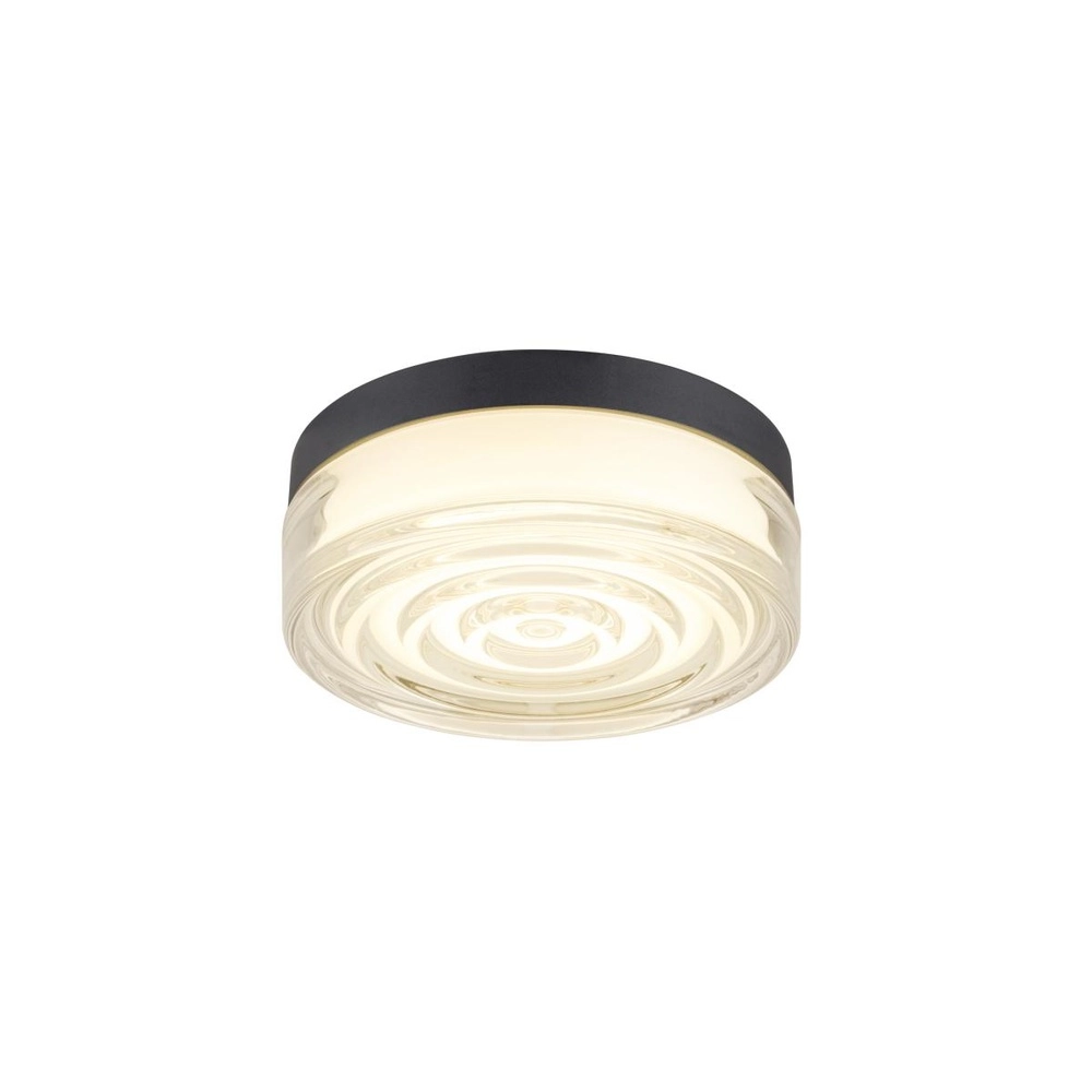 Deckenlampe Cyft XL Ø20cm schwarz