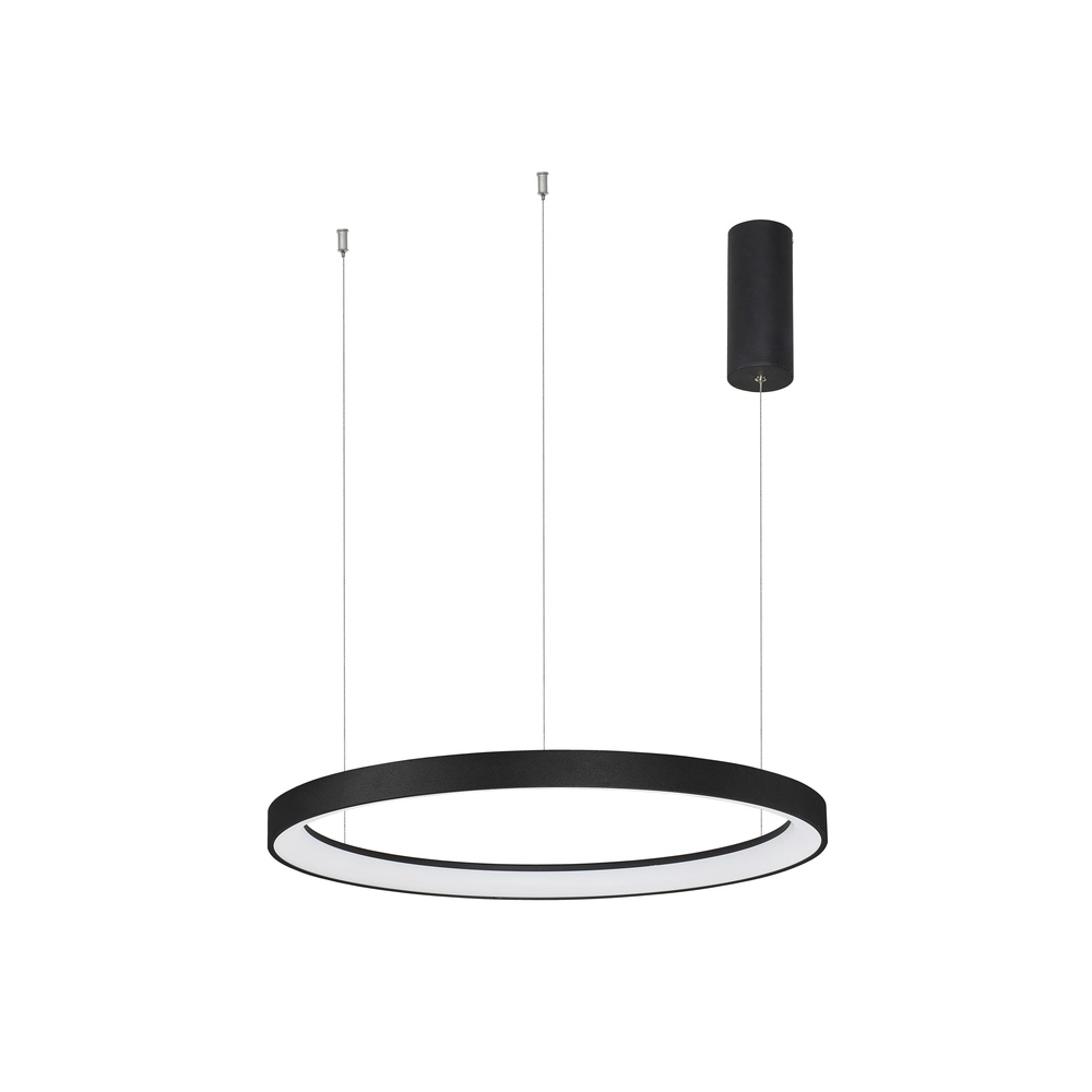 Design-Pendelleuchte Pertino schwarz Ø 58cm 2700K Lyora 5212017446053