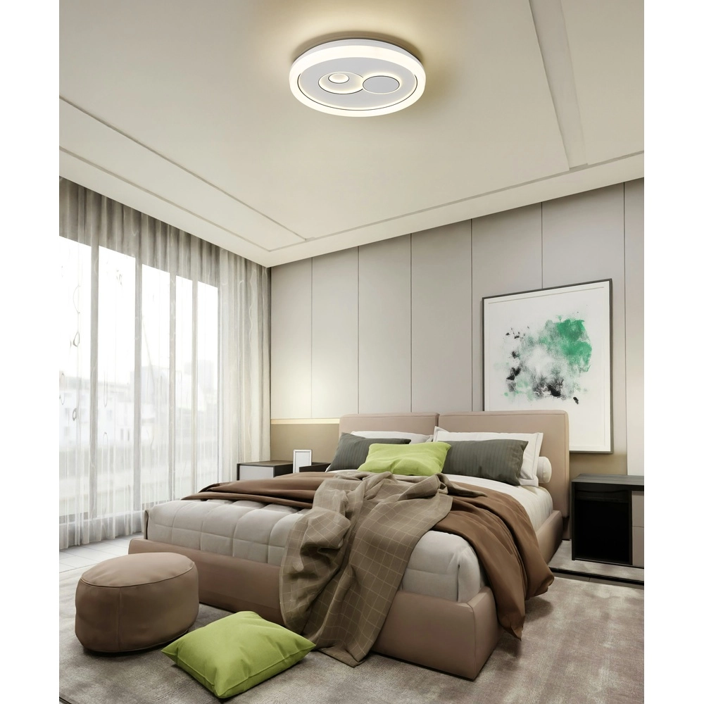 Deckenlampe Ruiz I weiße Ø 49cm Globo 9007371522811