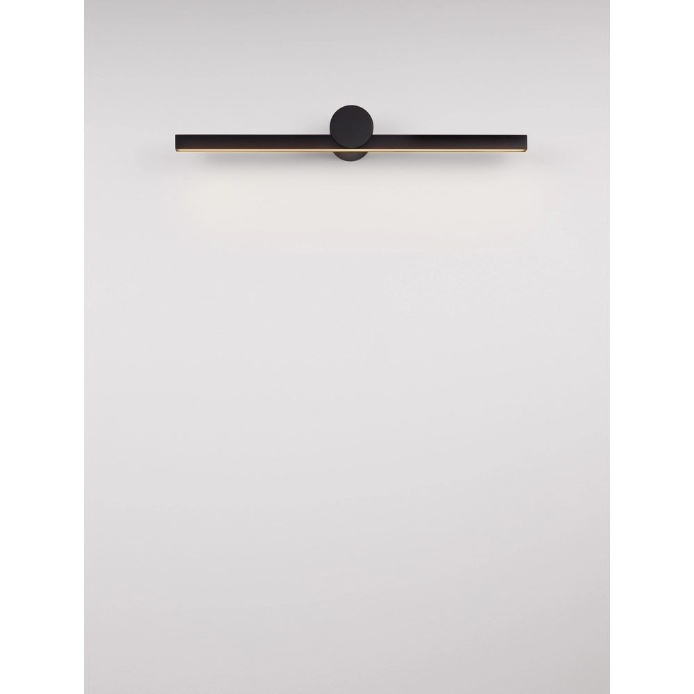 Design-Wandleuchte Breggo schwarz 61cm Lyora 5212017447401