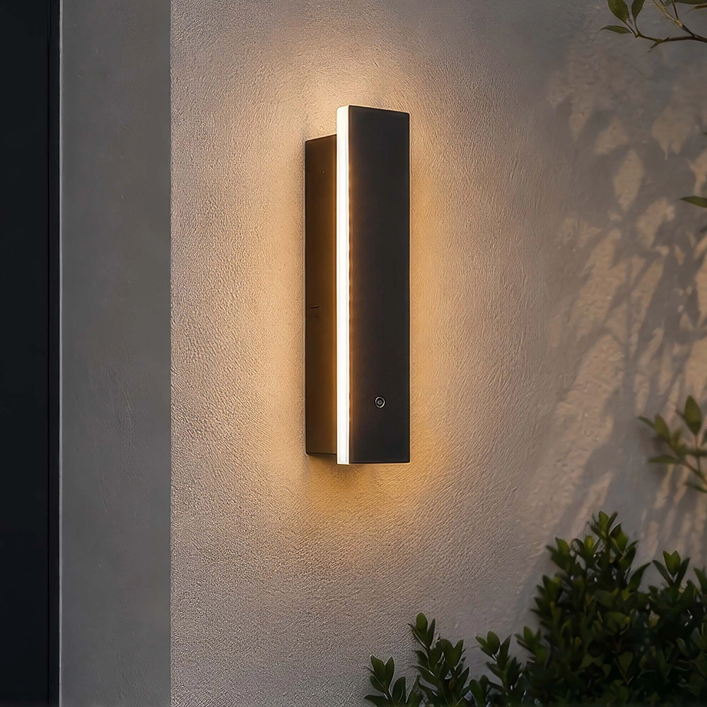 Design-Wandlampe Black Line Schwarz 30cm Searchlight 5,05342E+12