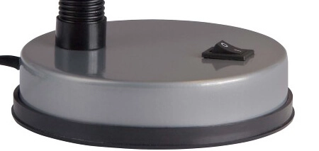 Graue Schreibtischlampe Junior Brilliant 4004353967504