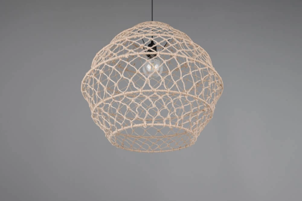 Rattan Pendelleuchte Hive Ø 60cm Trio 4017807637199