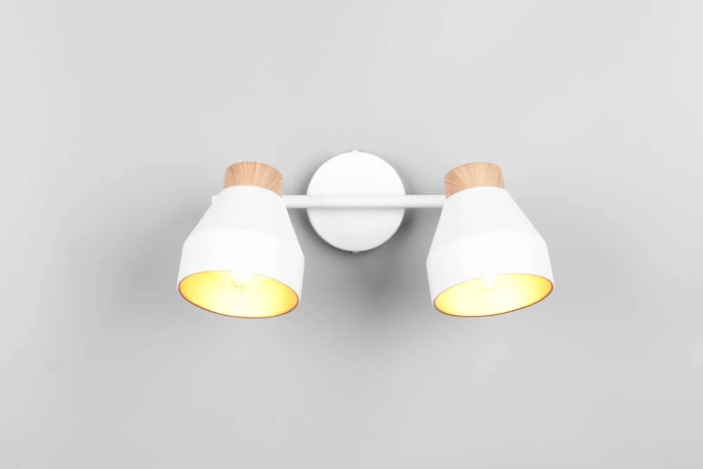 Design Deckenleuchte 2-flammig Valentin weiß Trio 4017807637427