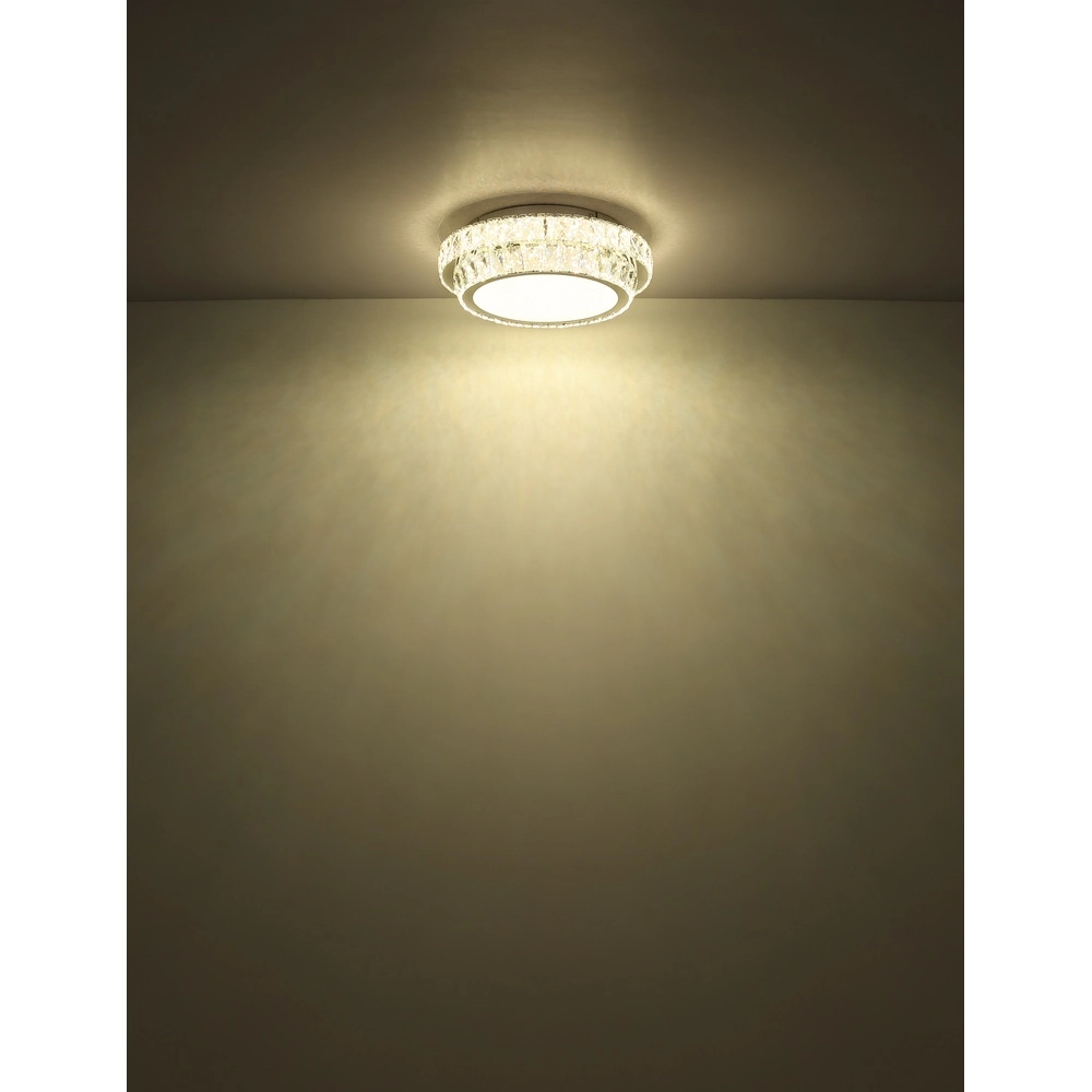Deckenlampe Klara Ø 40cm Chrom Globo 9007371453085