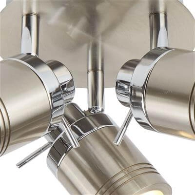 Spot aus Edelstahl Samson 3-Licht Searchlight 5053423096766
