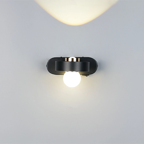 Wandlampe Arpino Schwarz 15 cm Trio 4017807683639