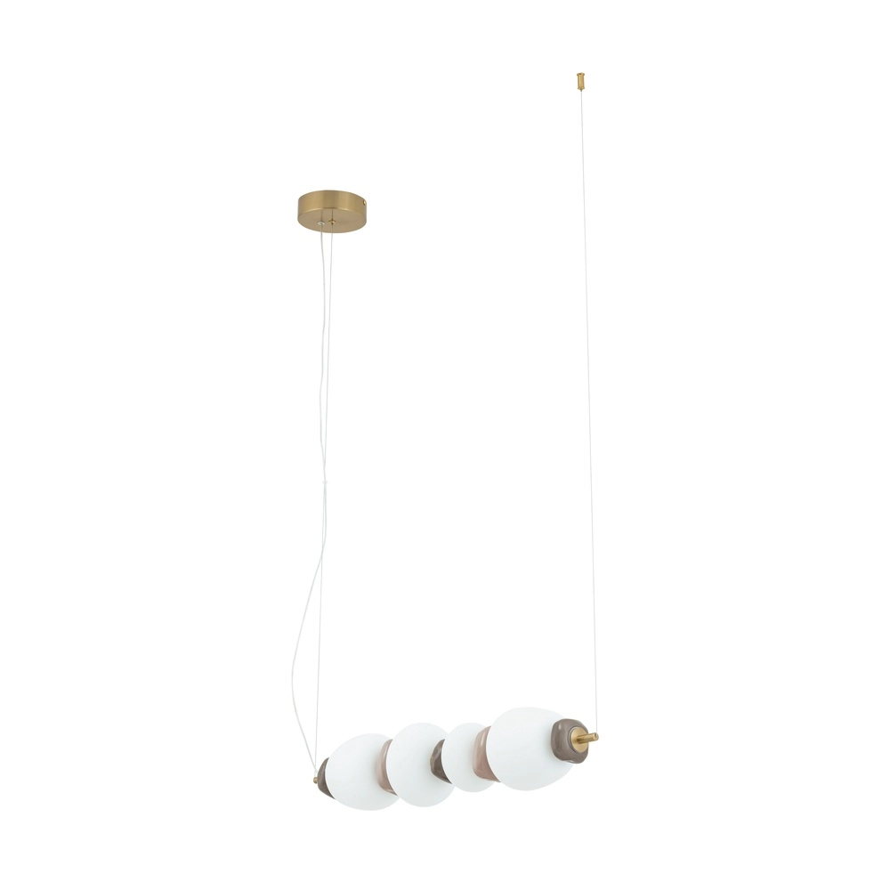 Pendellampe Ceramic Led Keramik und Glas 71 cm Lyora 5903139117005