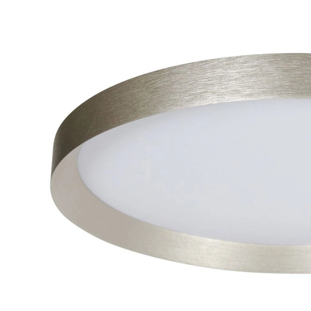 Moderne Deckenbeleuchtung Flady metallgrauer Ø30cm Steinhauer 8712746180992