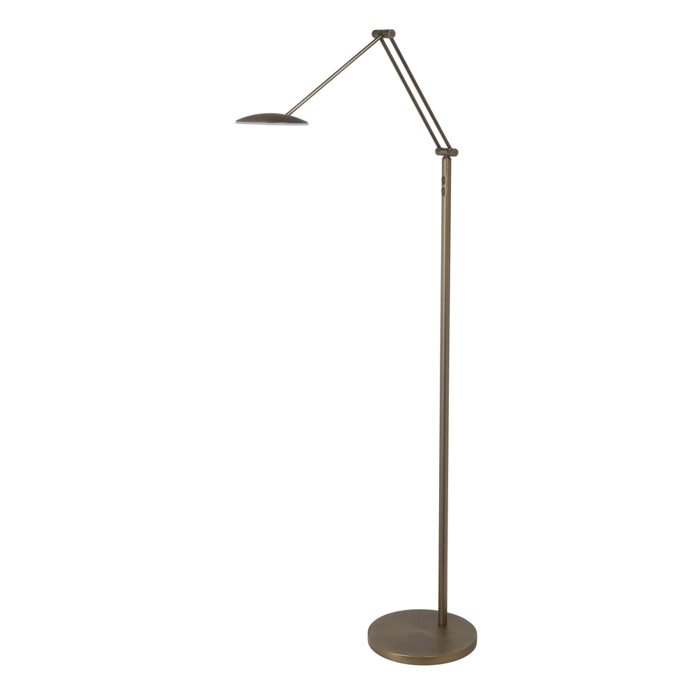 Klassische Leselampe Sapporo Kupferbronze Ø 23cm