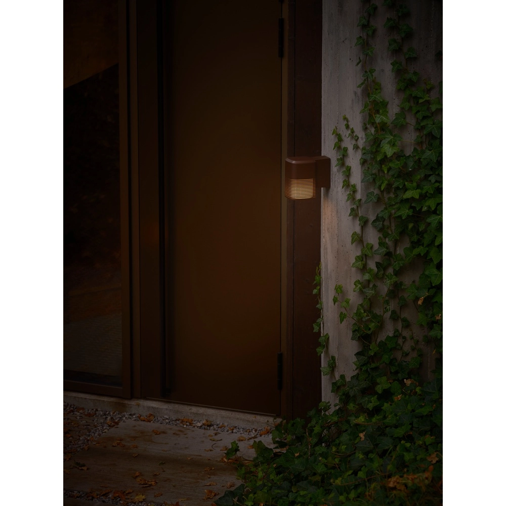 Dänische Außenlampe im dänischen Stil Sidara  Rostbraun Nordlux 5704924025761