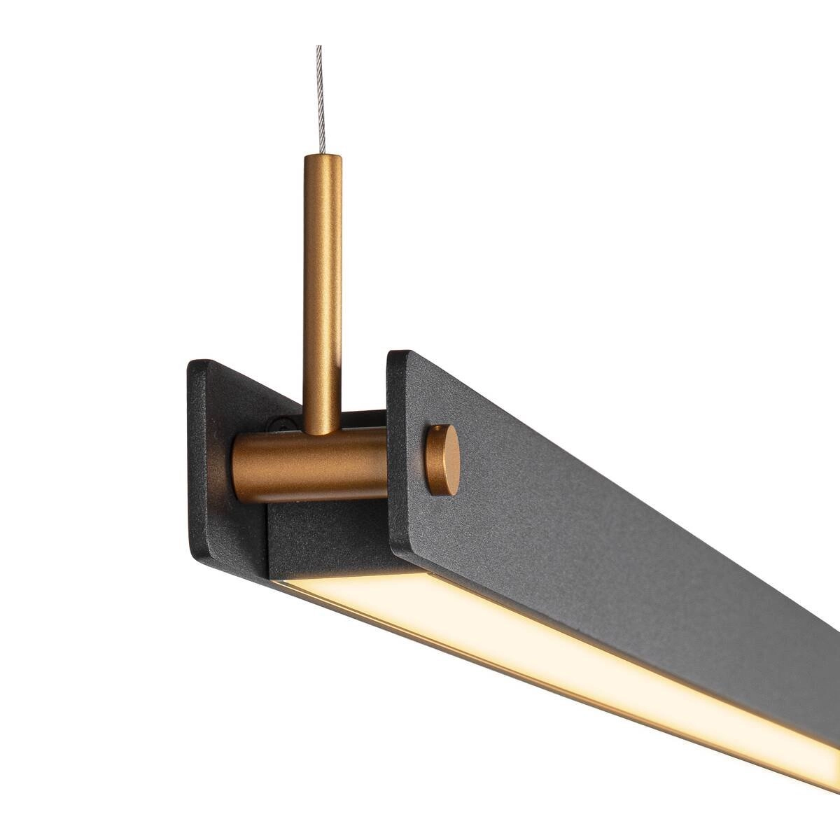 LED Hängelampe Noya 120cm schwarz SLV 4024163236843