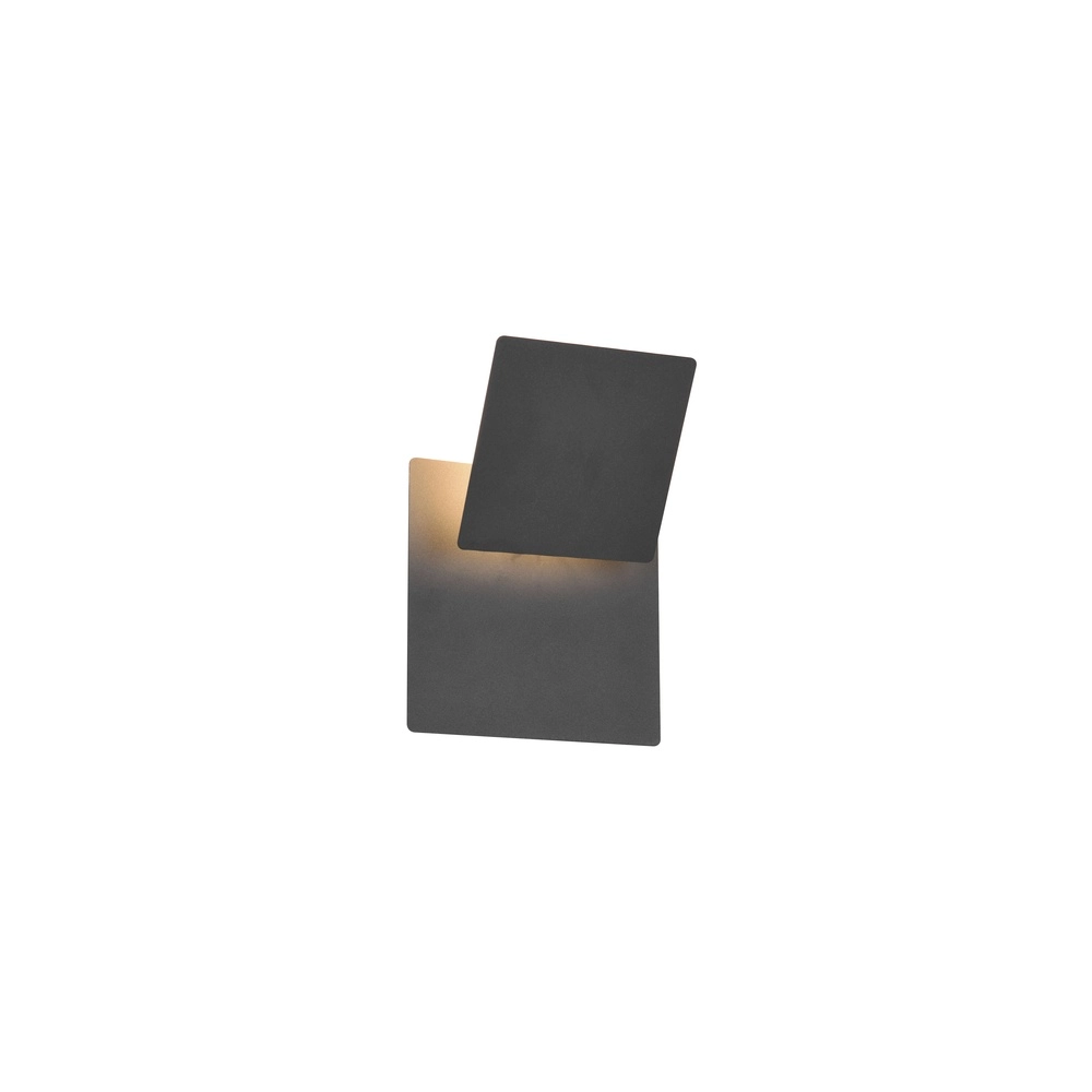 Moderne Wandlampe Mio Schwarz Trio 4017807673203