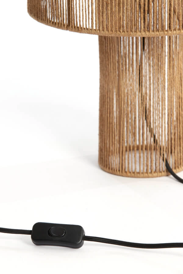 Tischleuchte aus Rattan Lavatera Ø 30cm Light & Living 8717807676193